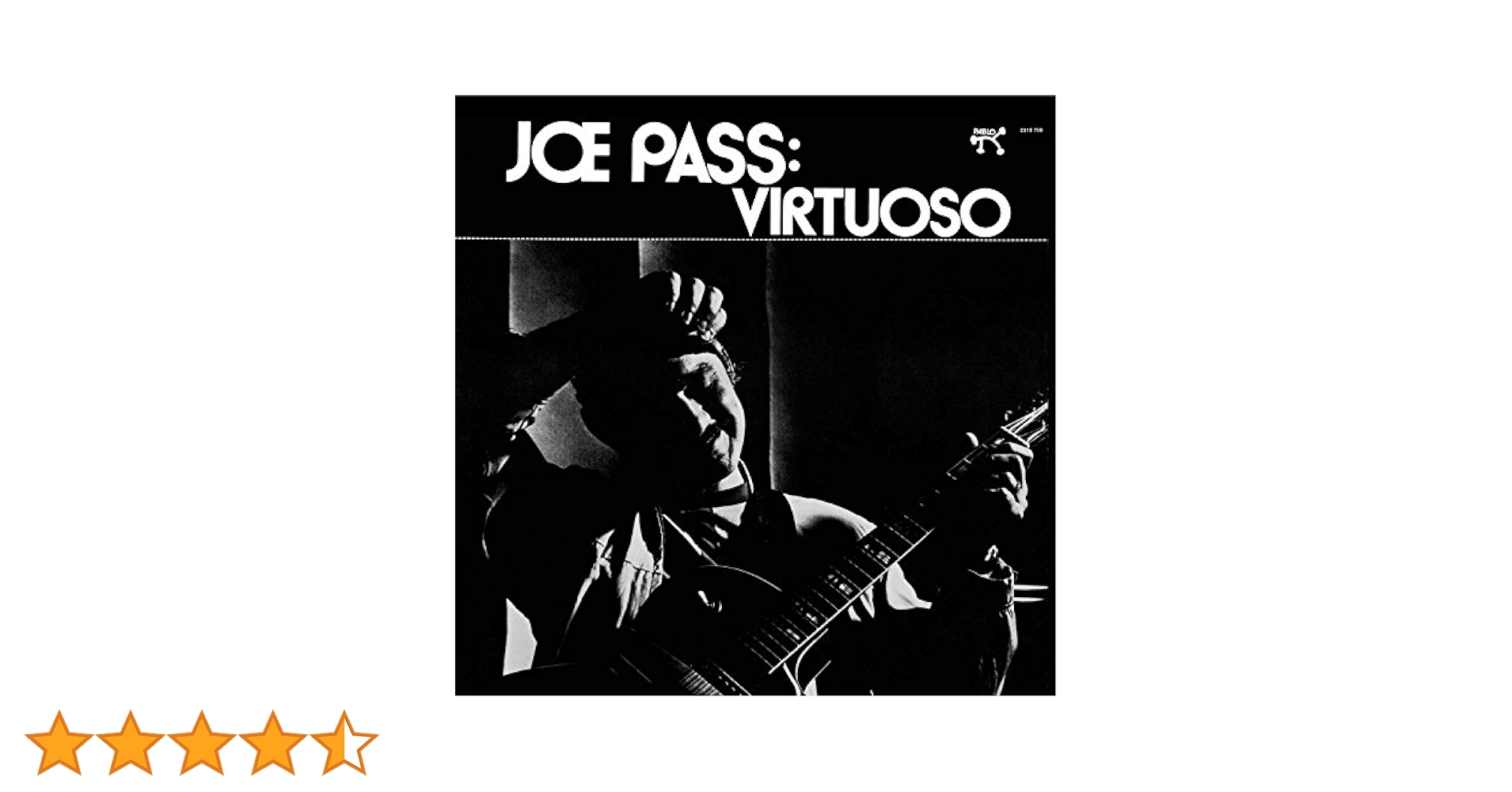 JOE PASS　VIRTUOSO　12㌅レコード JOE PASS VIRTUOSO 12㌅レコード